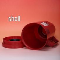 Compact Insulated Bottle: Mini Thermos & Hot Water Bottle for Office and Dorms Type 1.0 (0.9L water)