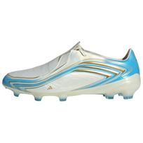 adidas F50 Messi Pro FG Ivory Semi Blue Burst Unisex Cleats Tan Semi-Blue-Burst Icey-Blue IH1899 42