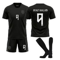 2026 Norway National Team Haaland Football Jersey Set Children Adult Away Sportswear Jersey Football Wear T-Shirt and Shorts Socks 16