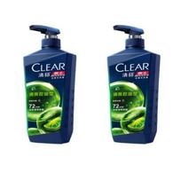 Clear Scalp & Hair Oil Control Anti-Dandruff Shampoo 500g x2