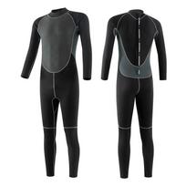 3mm Neoprene Full-Body Wetsuit Diving Snorkeling Surfing Warmth Protection Unisex Adult Small