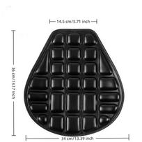 Breathable Motorcycle Seat Cover 1/2Pcs 3D Soft EVA Foam Black Pad Anti-Slip for Long Motorbike Trips A1