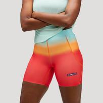 [hoka] Hoka Women's Novafly 6-inch Knit Shorts 1154470-CDLS S