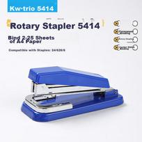 KW-Trio 360-Degree Rotating Stapler, Thick Spine, Office Stationery, Student Learning, Home And Office Use, Can Staple up to 25 Sheets