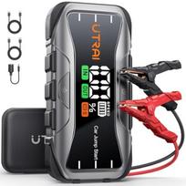 8000A Portable Car Jump Starter 12V Battery Jumper for All Gas 12L Diesel Engines 27000mAh Jump Box with 65W USB-C Fast Chargin as pic