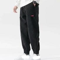 Baggy Corduroy Jogger Pants Men Tech Fleece Sweatpants Man Autumn Winter Casual Harem Pants Male Sport Thermal Trousers 3XL