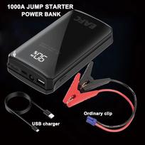 EAFC 12V Car Booster Power Bank Portable 4000A/2000A/1000AJump Starter Battery Emergency Boosters Starting Device Car Starter 1000A Ordinary clip