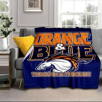 Denver Broncos Portable Blanket/Soft Blanket Bedding Blanket Suitable for Travel Camping Living Rooms Offices Sofas Fan Gifts 75x90cm