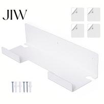 Hairdressing Tool Rack Hair Straightener Holder, Wall Mounted Acrylic Dryer Curling Bathroom Organizer for Tools Iron Vanity Barber Shops Accessory 1pc balta