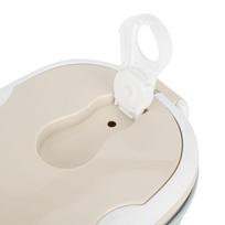 Round Shape Stackable Bento Box 1 Tier/2 Tier/3 Tier Thermal Food Container  For Office 1 Layer