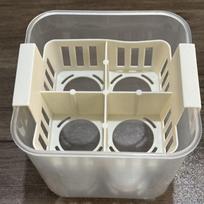 Planter Containers Hydroponics Nursery Pots Clear Tulip Bulb Planter  Balcony Planting balta