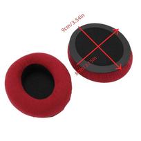 2PCS Noise Isolation Ear Cushions for Focal Listen Wireless/ Focal Listen Pro Headphone raudona