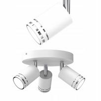 Plafon sufitowy biały chrom ruchomy led gx53 polska lampa spot reflektor