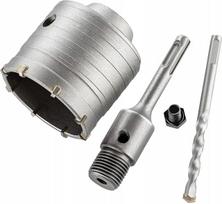 Otwornica frez do betonu muru koronka pod puszkę gniazdko 80 mm sds plus
