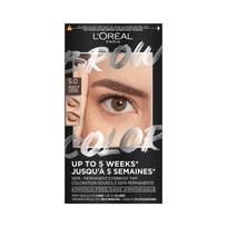 Loreal brow color zestaw do koloryzacji brwi - 5.0 brunette