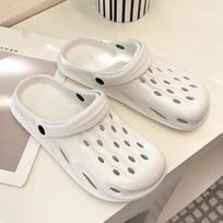 Dinosaur Clog Shoes: Anti-Slip Closed Toe Garden & Beach Slippers for Women, Men, and Kids in Korean Style 36