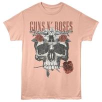RARE! Guns N’ Roses Skull Roses Graphic T-Shirt Vintage Style Tee HOT NEW Unisex T-Shirt S