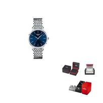 TISSOT Classic Collection Quartz Movement 50 meter Water Resistance Women's Watch 34mm Blue Dial T143.210.11.041.00 Regular Watch Box
