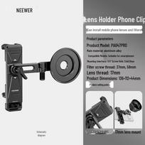 NiuEr Universal Phone Clip & 17mm Lens Holder for Photography - PA047 PRO