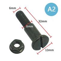 M8/M10 Universal Motorcycle Handlebar Bolts – Brake & Clutch Lever Mounting Screws for Motocross, Dirt Bike & Pit Bike