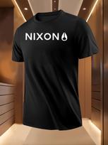 NIXON Graphic Tshirt Graphic Tshirt - Casual Short Sleeve... XL