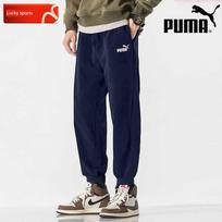 Lucky Leaf | Puma Quick-Dry Pants Men's Straight-Leg Pants Summer New Men's Ice Silk Casual Sports Pants mėlyna