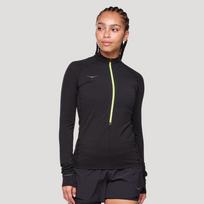 [hoka] Hoka Women's Base Zip Long Sleeve 1156112-BLK XS