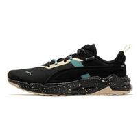 PUMA Stride Unisex Textile Synthetic Mesh Versatile Sport Low Top Lifestyle Casual Shoes Black 389424-02 36