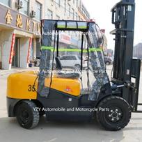 Šakinio krautuvo apsauga nuo lietaus Automobilio apranga Pastorinta lietaus užuolaida priekinis stiklas Markizės tinkamas atspalvis tinka Heli Hangcha Longgong Liugong balta