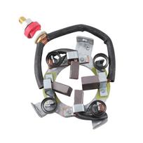 Motor Carbon Brush Kit 45mm Center Bore Starter Carbon Brush Holder Repair Kit for 8000‑20000lb 4X4 ATV Winch as picture