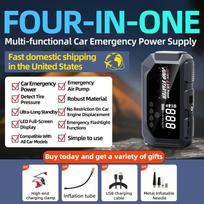 Smart Emergency Car Jump Starter Portable 12V 8000A with Emergency Air Pump Flashlight & Power Bank for All Cars Smart Car Starter