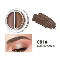 BOB two-color velvet mist eyebrow paste waterproof, sweat-proof, dizziness-proof, long-lasting and non-makeup-off natural three-dimensional 6g
