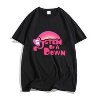System Of A Down Rainbow Heart Graphic T-shirt M