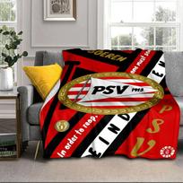 Psv Eindhoven Crest Portable Blanket/Soft Blanket Bedding Blanket Suitable for Travel Camping Living Rooms Offices Sofas Fan Gifts 75x90cm