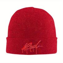 Whole Lotta Red Bonnet Hats Playboi Cart Beanie Hats Graphic Knitting Hat Autumn Winter Street Unisex Women Kpop Warm Caps