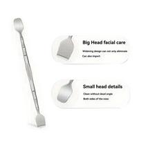 1Pc Double‑Ended Blackhead Remover, Facial Pore Cleanser Exfoliator Massage Tool for Face Skincare