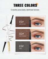 Special BOB fog double-headed eyebrow pencil waterproof, non-smudging, long-lasting and non-fading, natural wild eyebrow makeup 8G