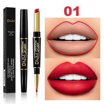 12 Colors Natural Lip Liner Pencil Lipstick Waterproof Moisturizing Two In One Lipstick Lip Profiler Makeup Tool Cosmetics 01