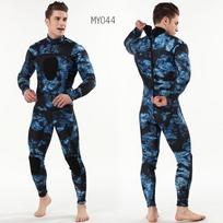 3mm Neoprene Wetsuit Men Full Body Diving Surfing Snorkeling Thermal Protection Camo Pattern Small