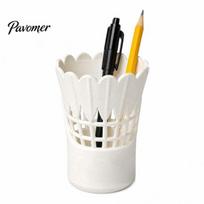 Teacher Appreciation Gifts 3D Printed Badminton Shaped Pen Holder, Creative Desk Organizer, Aesthetic Storage Container, Makeup Brush Holder balta