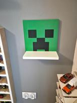 Półka creeper minecraft