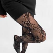 1Pair Sexy Lace Floral Thigh High Stockings Lolita Sweet Girls Punk Style Floral Tights Colorful Thigh High Stockings One Size