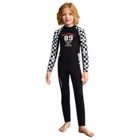 2.5mm Neoprene Kids Boys Full Wetsuit Snorkeling Surfing Cold Water Diving Winter Swimming Small juoda