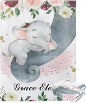 Blanket – Newborn Gift for Girl or Boy – Soft Air Conditioning Blanket Perfect for Baby & Kids Size: 75*100cm, Weight: 230 GSM