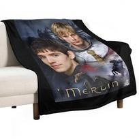 The Next Things Bbc Merlin Great Depression Throw Blanket Soft Blanket Winter bed blankets Soft Plush Plaid Size: 75*100cm, Weight: 230 GSM