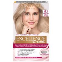 Loreal excellence creme farba do włosów - 9.1 bardzo jasny blond popielaty 192ml