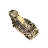 Snap Clasp Waist Wallet Key Ring Anti-Lost Car KeyChain Metal Belt Buckle  DIY Leather Craft Belt Buckle