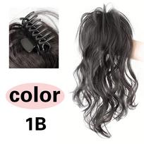 MISS PERUKAS Sintetinis Claw Ponytail Ilgas Garbanotas Banguotas Ponytail Clip In Plaukų Priauginimas Natūralus perukas moterims Kasdieniniam naudojimui 30cm