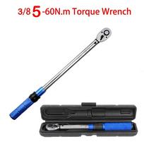 5-25/5-60N.m Torque Wrench 1/4 3/8 Inch Square Drive Torques Key ±3% High Precision Torque Wrench Professional Garage Tool
