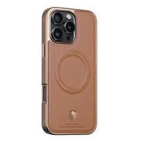 Prabangus magnetinis odinis dėklas Magsafe iPhone 16 15 Pro Max 16Pro 15Pro IPhone16 ProMax IPones Mac Safe smūgiams atsparus galinis dangtelis For iPhone 15